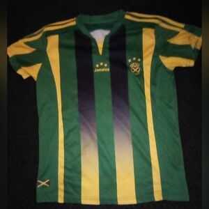 JAMAICA 1962 JERSEY BY LMS SIZE 14-16 JUNIORS